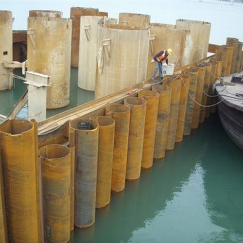 六安钢护筒现场安装