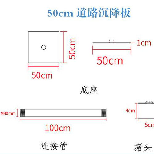 六安沉降板规格型号如何选择？